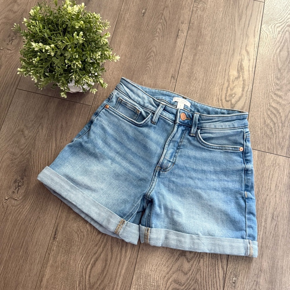 Lauren‎ Conrad Light Blue High Rise Jean Shorts